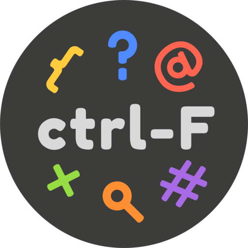 Ctrl-F